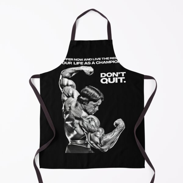 Item preview, Stoic Quote "Don't quit. Suffer now and live the rest of your life as a champion." Muhammad Ali. Arnold Schwarzenegger Fan art designed and sold by HuzaifaNaveedh.