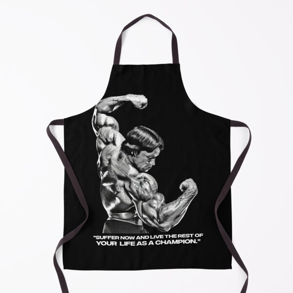 Item preview, Stoic Quote "Don't quit. Suffer now and live the rest of your life as a champion." Muhammad Ali. Arnold Schwarzenegger Fan art designed and sold by HuzaifaNaveedh.