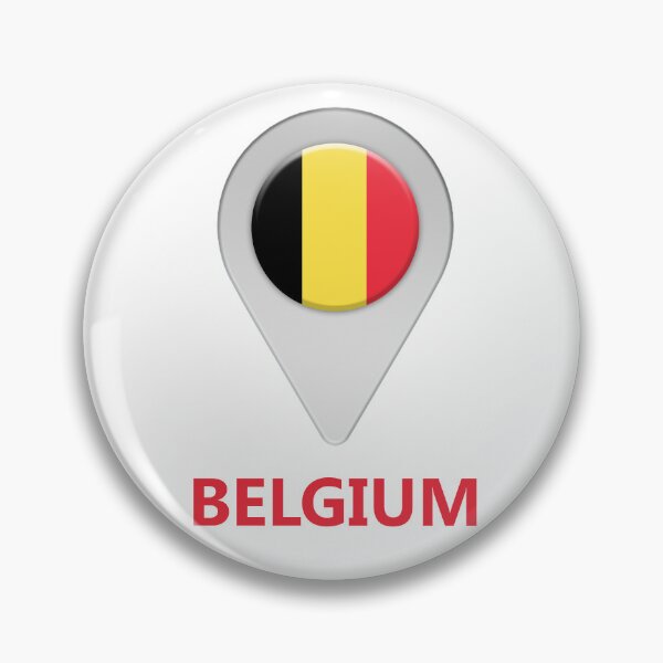 Item preview, Belgium flag location icon designed and sold by Nick249.