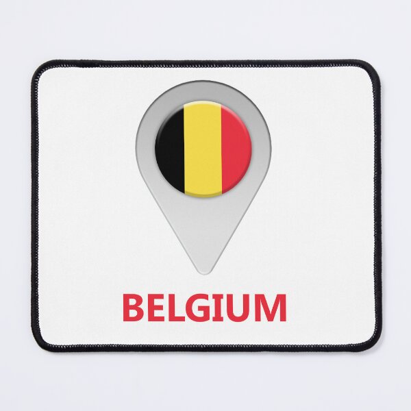 Item preview, Belgium flag location icon designed and sold by Nick249.