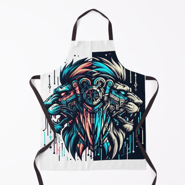 Item preview, White and Black Lions designed and sold by MrAI-Store.