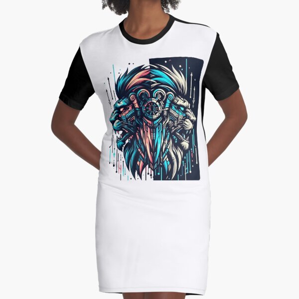Item preview, White and Black Lions designed and sold by MrAI-Store.