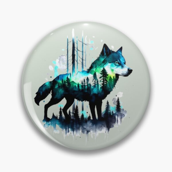 Item preview, Captivating Wolf designed and sold by MyTshirtArt.