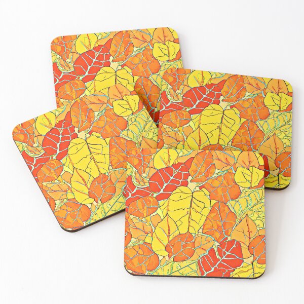 Item preview, Neon Foliage Burst Vibrant Design designed and sold by Health And Fitness Posts e-Store.
