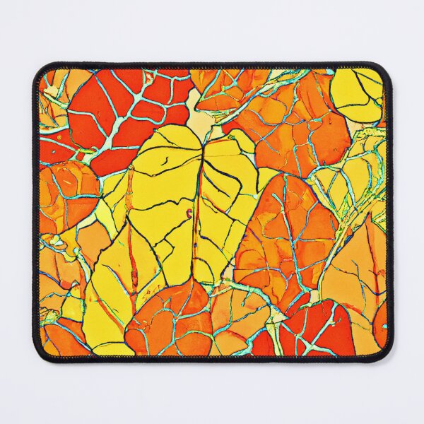 Item preview, Neon Foliage Burst Vibrant Design designed and sold by Health And Fitness Posts e-Store.