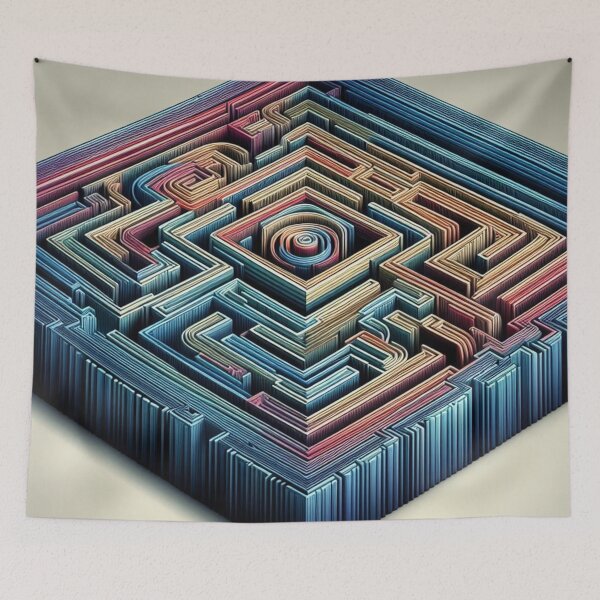 Item preview, Life's labyrinth designed and sold by Lyavalio.