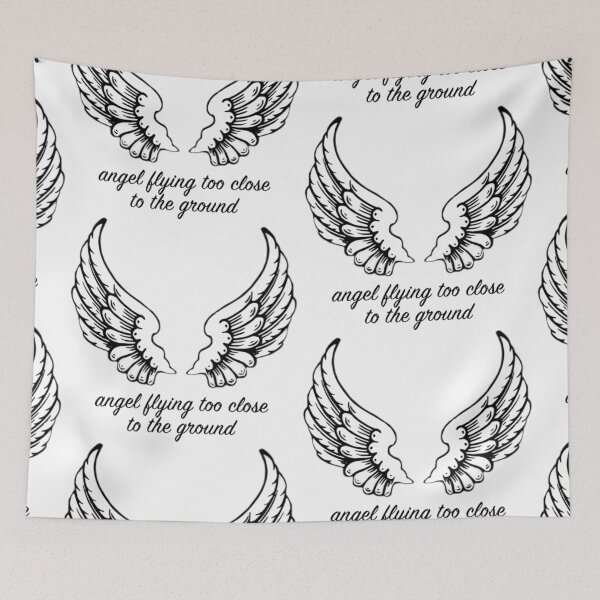 Item preview, Angel Flying Too Close To The Ground designed and sold by jodiedesigns36.