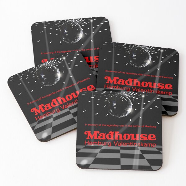 Item preview, Madhouse Hamburg Dancefloor Black Edition designed and sold by UnnecessaryLuck.