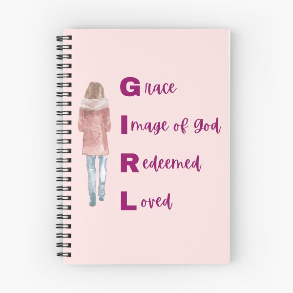 Item preview, Christian Girl Definition Grace, Image of God, Redeemed, Loved designed and sold by FreedByJesus.