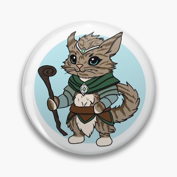 Item preview, D&D Wildshape Cat Druid designed and sold by TheSaltCircle.