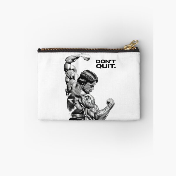 Item preview, Stoic Quote "Don't quit. Suffer now and live the rest of your life as a champion." Muhammad Ali. Arnold Schwarzenegger Fan art designed and sold by HuzaifaNaveedh.