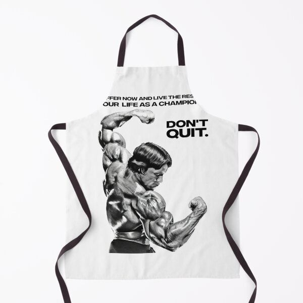 Item preview, Stoic Quote "Don't quit. Suffer now and live the rest of your life as a champion." Muhammad Ali. Arnold Schwarzenegger Fan art designed and sold by HuzaifaNaveedh.