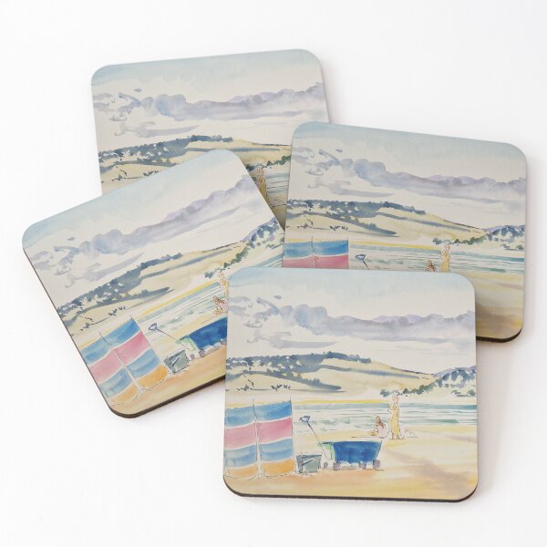 Artikelvorschau, Exmouth Beach Painting mit Windjacke entworfen und verkauft von MikeJory.