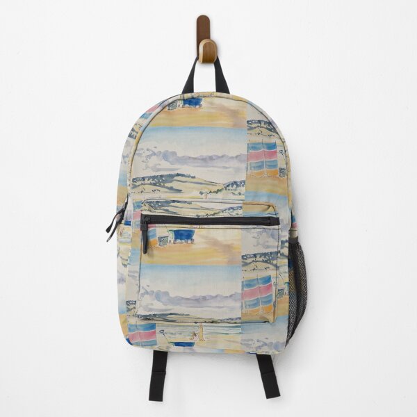 Item preview, Exmouth Beach Painting With Windbreaker designed and sold by MikeJory.