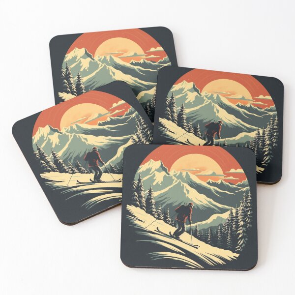Item preview, man skiing designed and sold by javierparra.