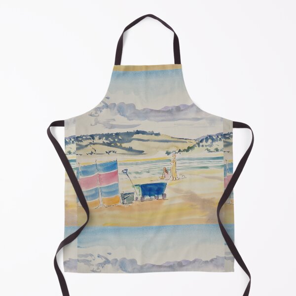 Item preview, Exmouth Beach Painting With Windbreaker designed and sold by MikeJory.