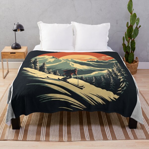 Item preview, man skiing designed and sold by javierparra.