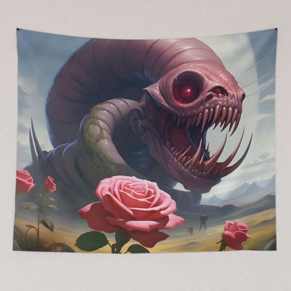 Item preview, Worm monster designed and sold by eli-test.