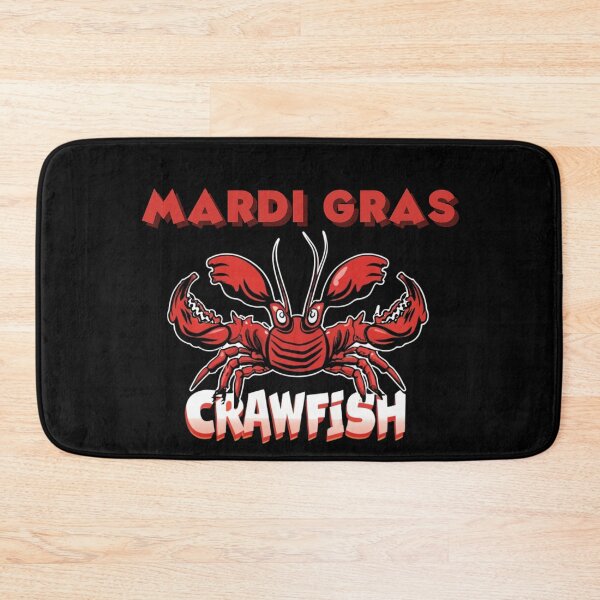 Item preview, Crawfish For Mardi Gras funny mardi gras party designed and sold by NaaEchDesign ⭐⭐⭐⭐⭐.