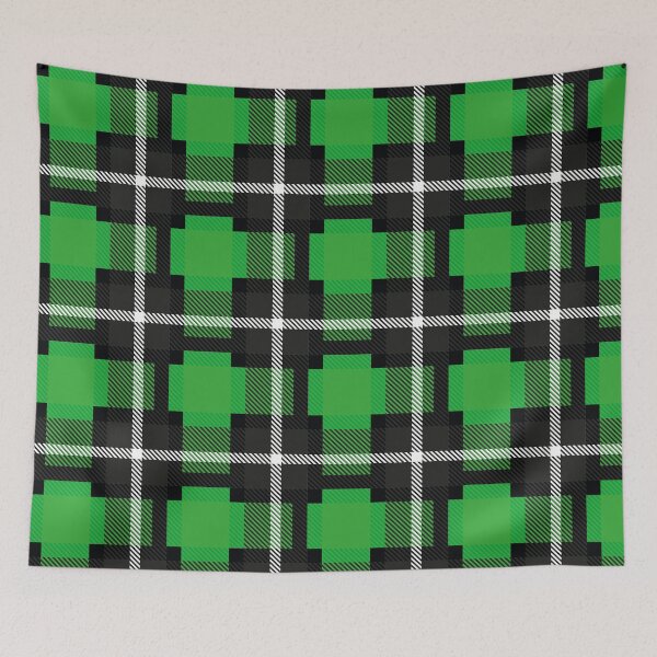 Item preview, Green Plaid Pattern designed and sold by Oliveirallan.