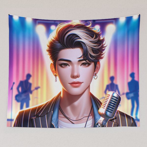 Item preview, Retro-Futuristic Pop Performer designed and sold by Shams-Studio.