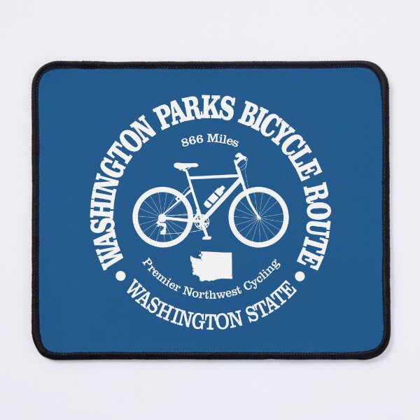 Item preview, Washington Parks Bicycle Route (Cycling) designed and sold by curranmorgan.