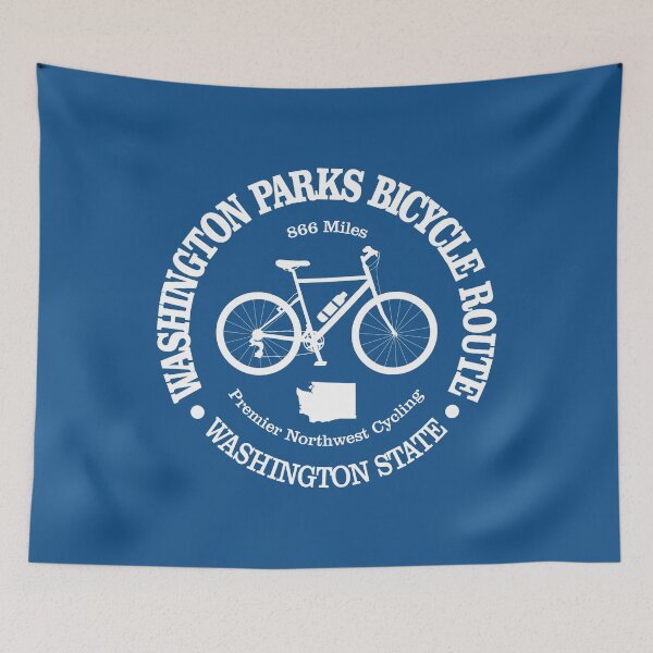 Item preview, Washington Parks Bicycle Route (Cycling) designed and sold by curranmorgan.