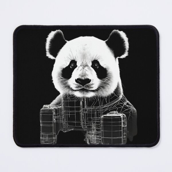 Artikelvorschau, Visionärer Panda entworfen und verkauft von Elitegraff.