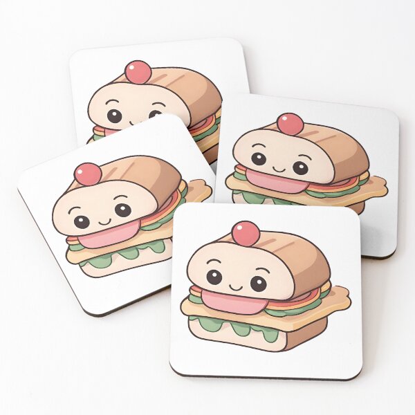 Item preview, Whimsical Cute Sandwich designed and sold by CuteAndAesthetic.
