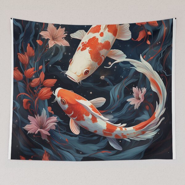 Item preview, Koi Fish Carp Pond designed and sold by GrinGalore.