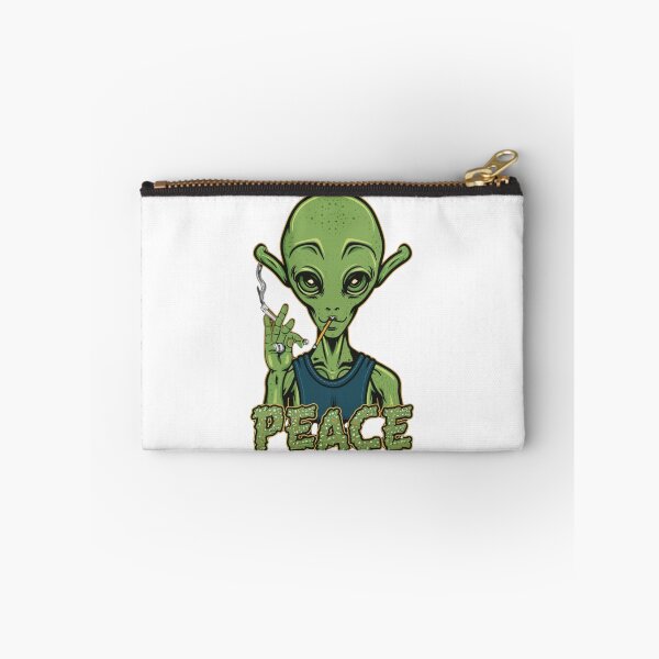 Item preview, Cute Chilled Alien with Peace  designed and sold by Merigold.