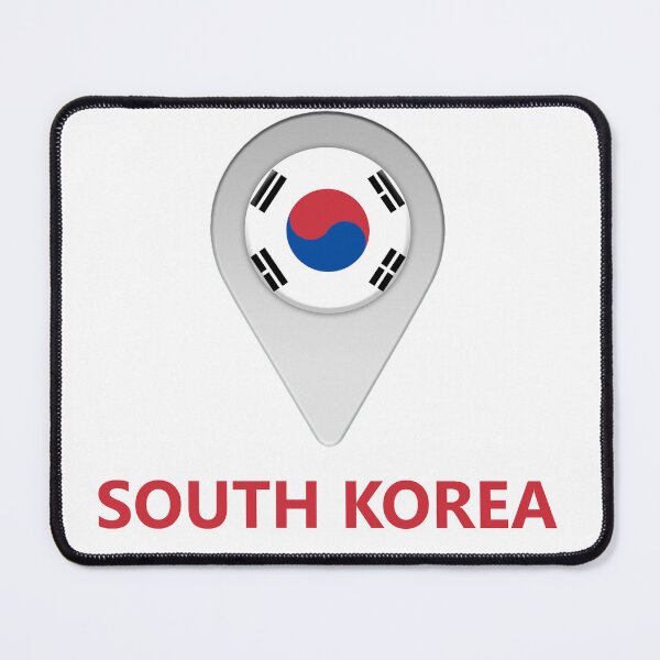 Item preview, South Korea flag location icon designed and sold by Nick249.