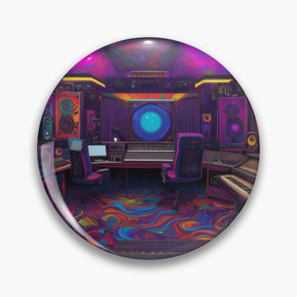 Item preview, Classic Trippy Music Recording Studio designed and sold by TheDarkWardrobe.