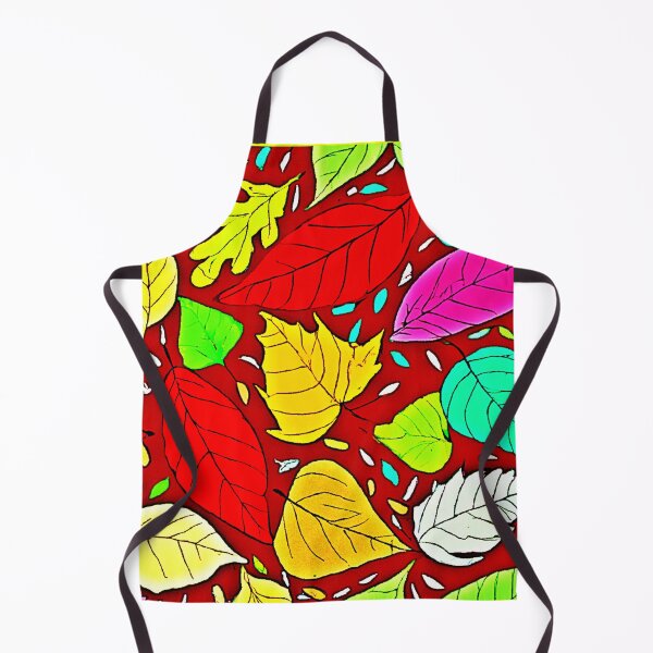 Item preview, Rainbow Leaves Vibrant Pattern designed and sold by Health And Fitness Posts e-Store.