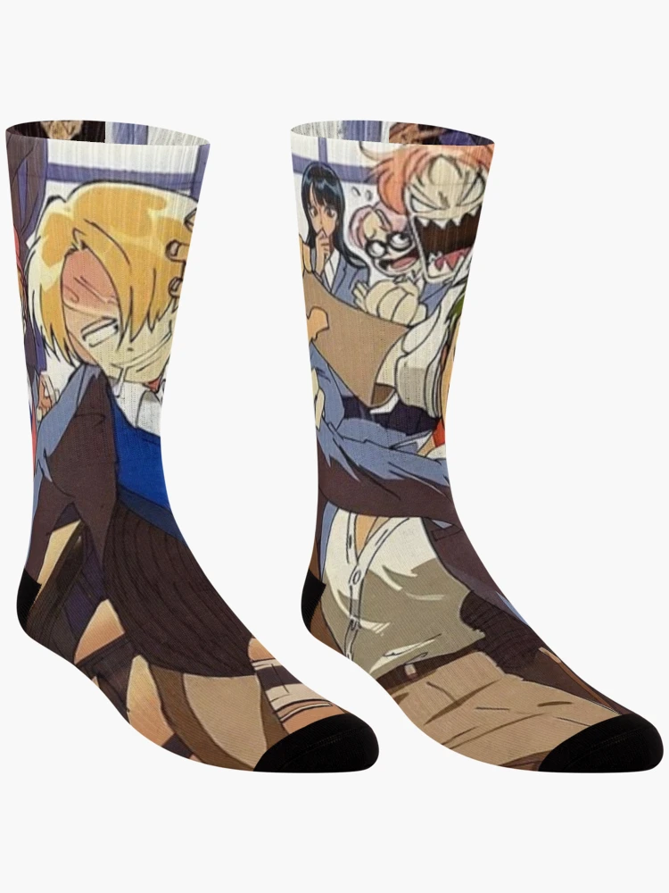 Thumbnail 3 of 5, Socks, OP Rivals designed and sold by Black Saiyan Magician's Merchandise.