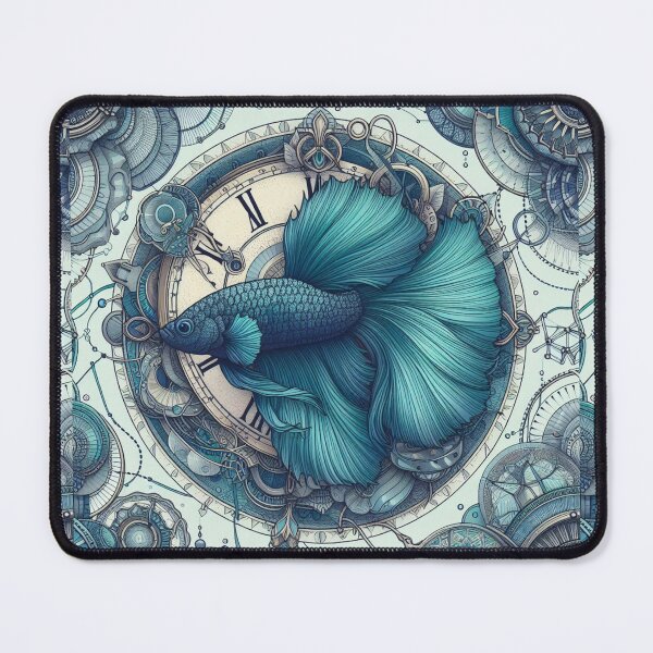 Item preview, Betta Fish Baroque Style betta 2 Pin designed and sold by CoffeeIsATrip.