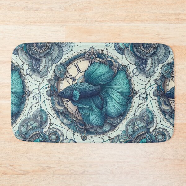 Item preview, Betta Fish Baroque Style betta 2 Pin designed and sold by CoffeeIsATrip.