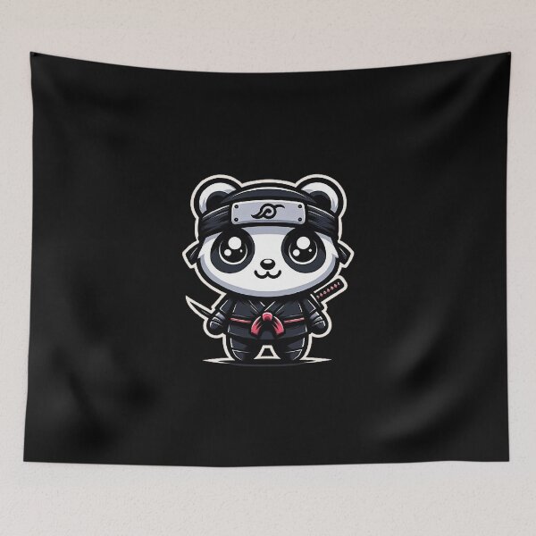 Item preview, Kawaii Ninja Panda in Action designed and sold by lAnJefurtifeu.
