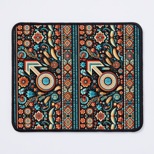 Item preview, Ukrainian ethnic pattern in the shape of an oblong rectangle designed and sold by JaroDesign2023.