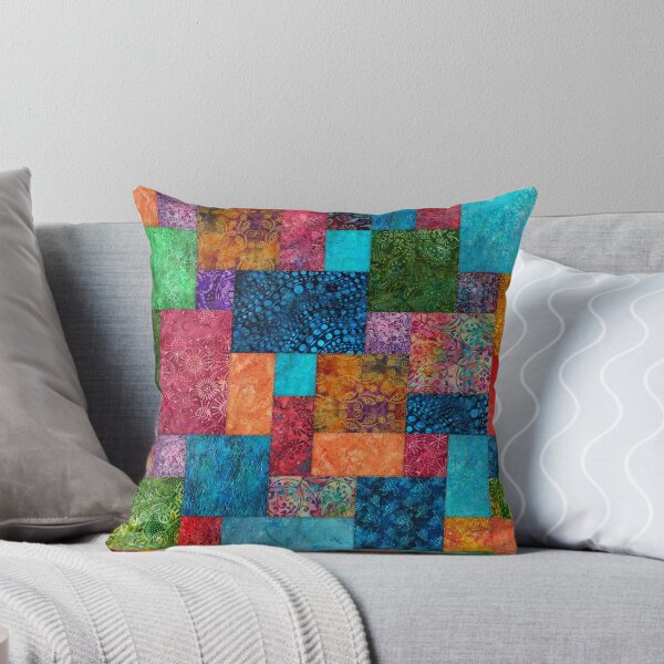 Aperçu de l'œuvre batik patchwork quilting créée et vendue par lauradiment.