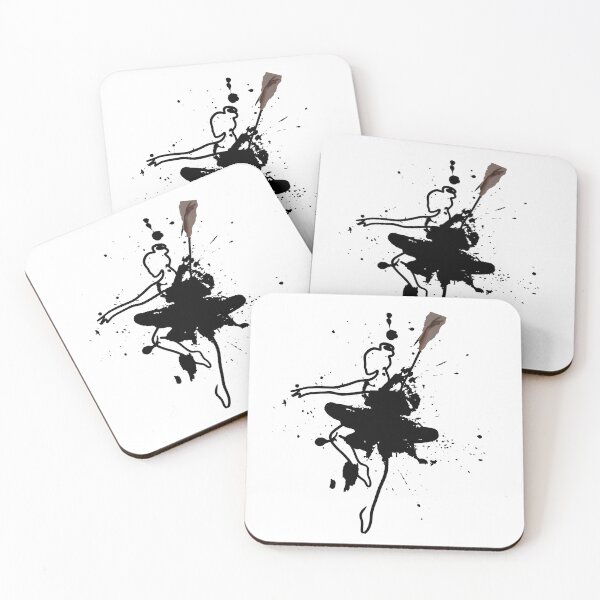 Item preview, Stain of Ballet Ballerina in Line Drawing | Artistic Fusion designed and sold by brynatshop.