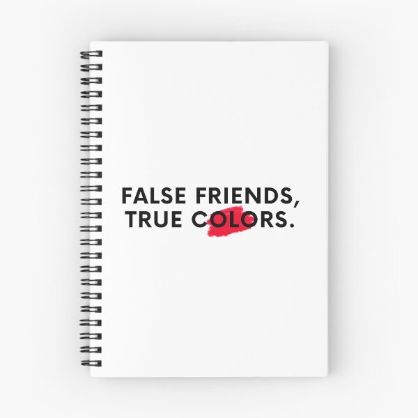 Item preview, False Friends, True Colors. designed and sold by Bananobanini.