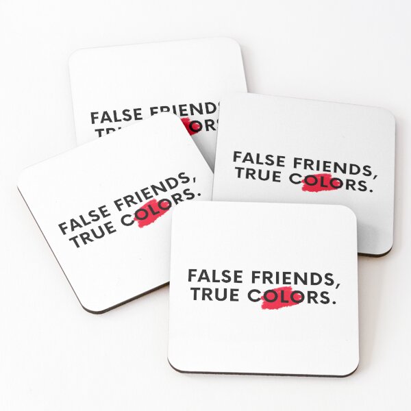 Item preview, False Friends, True Colors. designed and sold by Bananobanini.