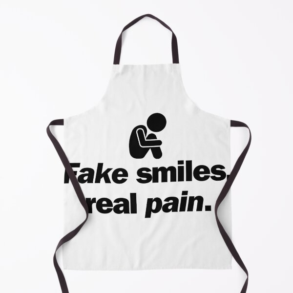 Item preview, Fake smiles, real pain. designed and sold by Bananobanini.