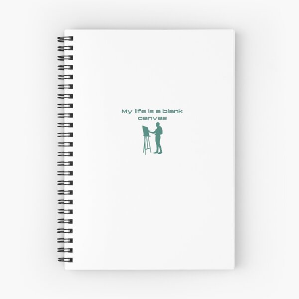 Item preview, My life is a blank canvas designed and sold by POOF-.
