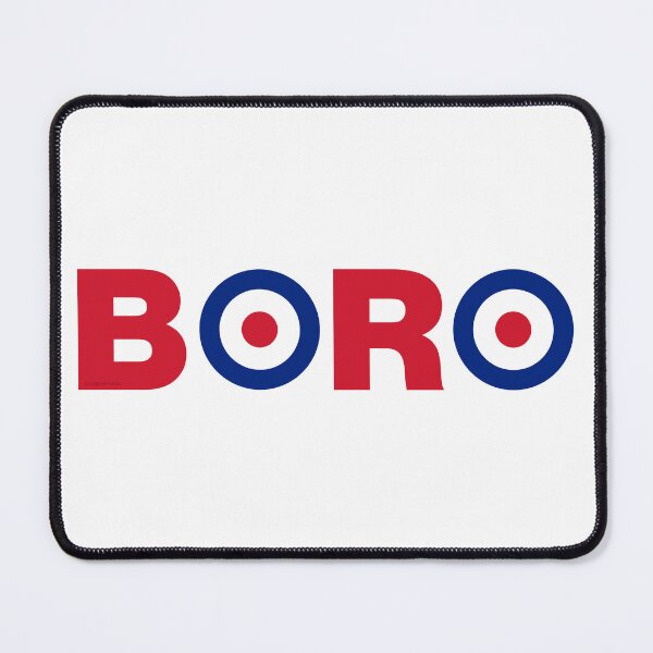 Item preview, Boro Mods Red on White designed and sold by Logo-A-GoGo.