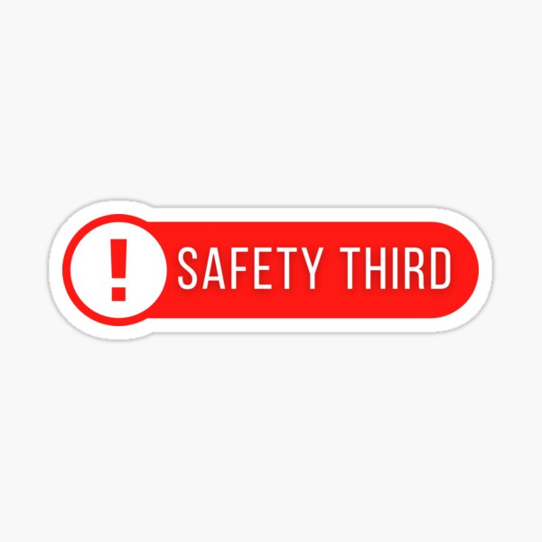 Artikel-Vorschau von Sicherheit an dritter Stelle, designt und verkauft von WHO NEEDS BRAKES?.