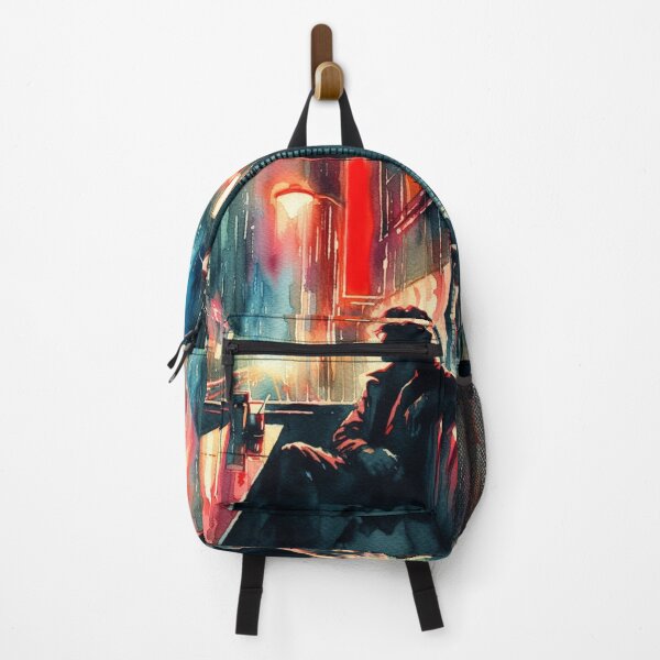 Item preview, Neo Noir Vintage Silent Diner [Watercolor] designed and sold by RESToRAPTOR.