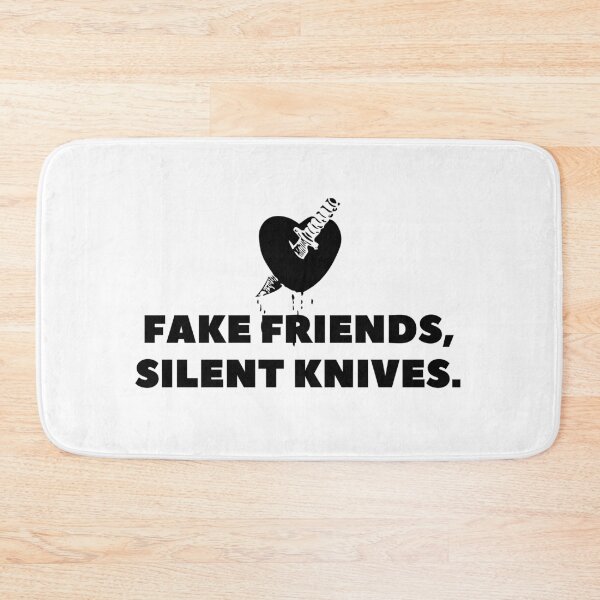 Item preview, Fake Friends, Silent Knives. designed and sold by Bananobanini.