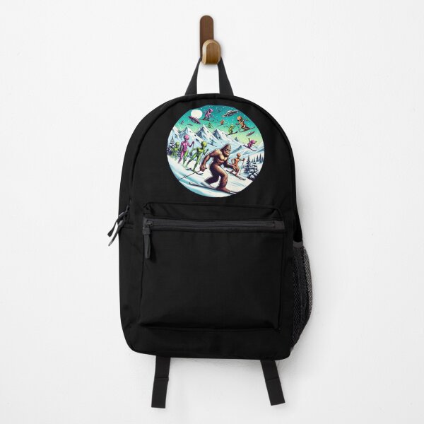 Item preview, Intergalactic Skiing | Bigfoot And Aliens | Ufo | Believe designed and sold by ShopCoolStop.